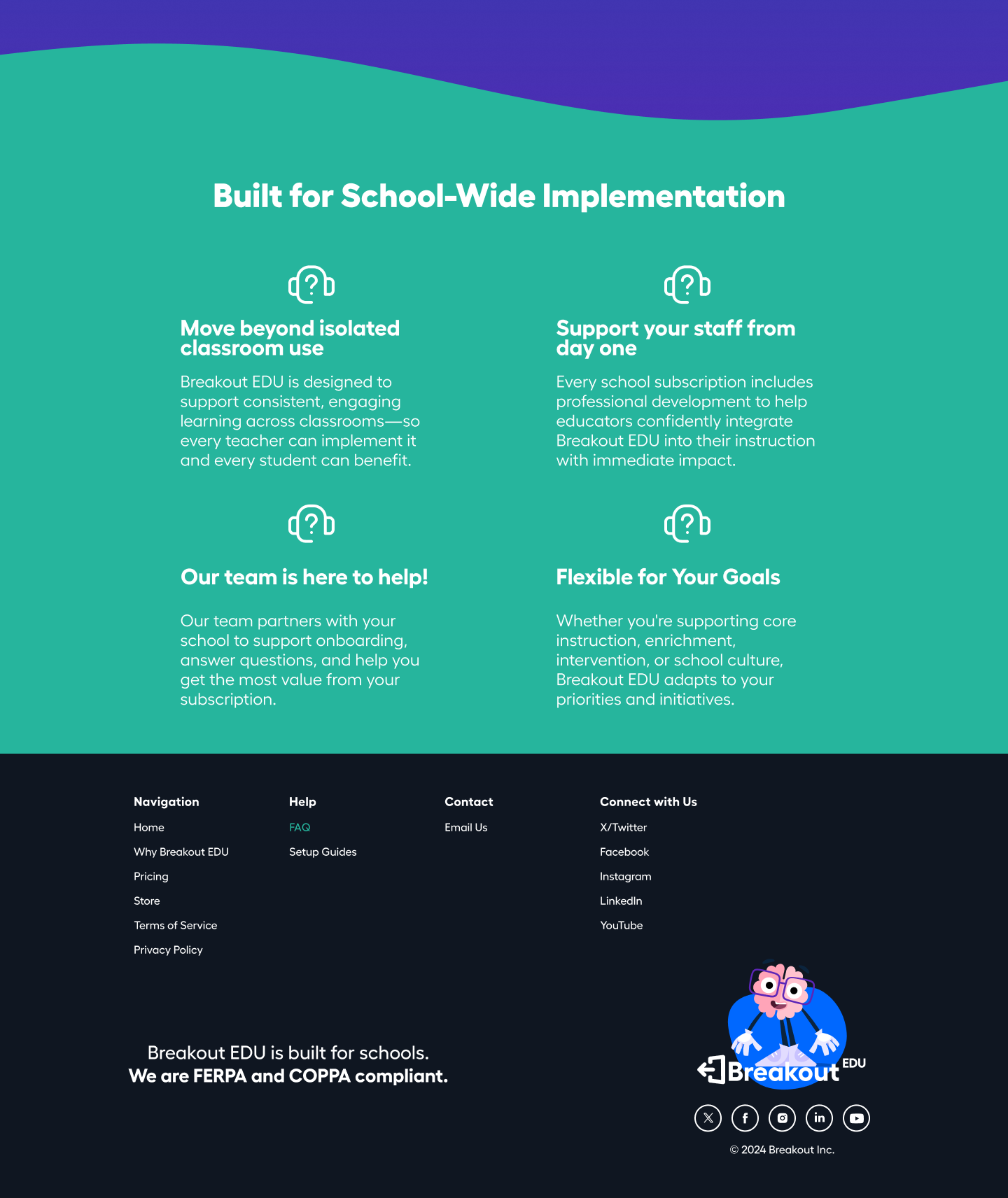 Built for school-wide implementation